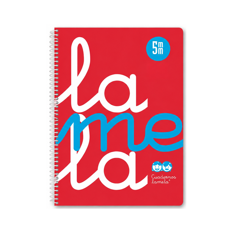 Cuaderno Lamela 80 Hojas Cuadrovía 5 mm Surtido