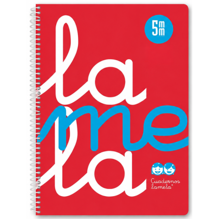 Cuaderno Lamela 80 Hojas Cuadrovía 5 mm Surtido
