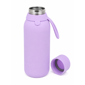 Botella Térmica Cerámica Lila 500 Ml De Aurea 2