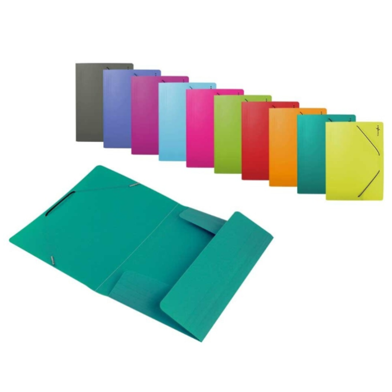 Carpeta de Gomas A4 Polipropileno Surtido