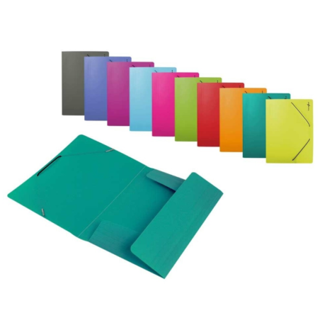 Carpeta de Gomas A4 Polipropileno Surtido