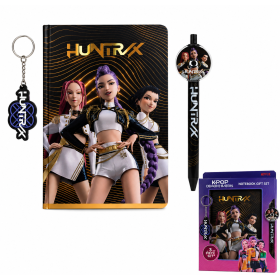 Libreta Con Bolígrafo Y Llavero K-POP Demon Hunters De Kids Euroswan
