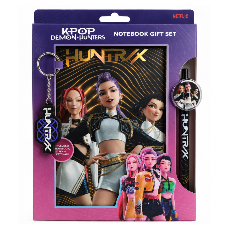 K-POP Demon Hunters Libreta Con Bolígrafo Y...