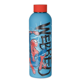 Botella Acero Inoxidable Spiderman 800 Ml De Kids Eroswan