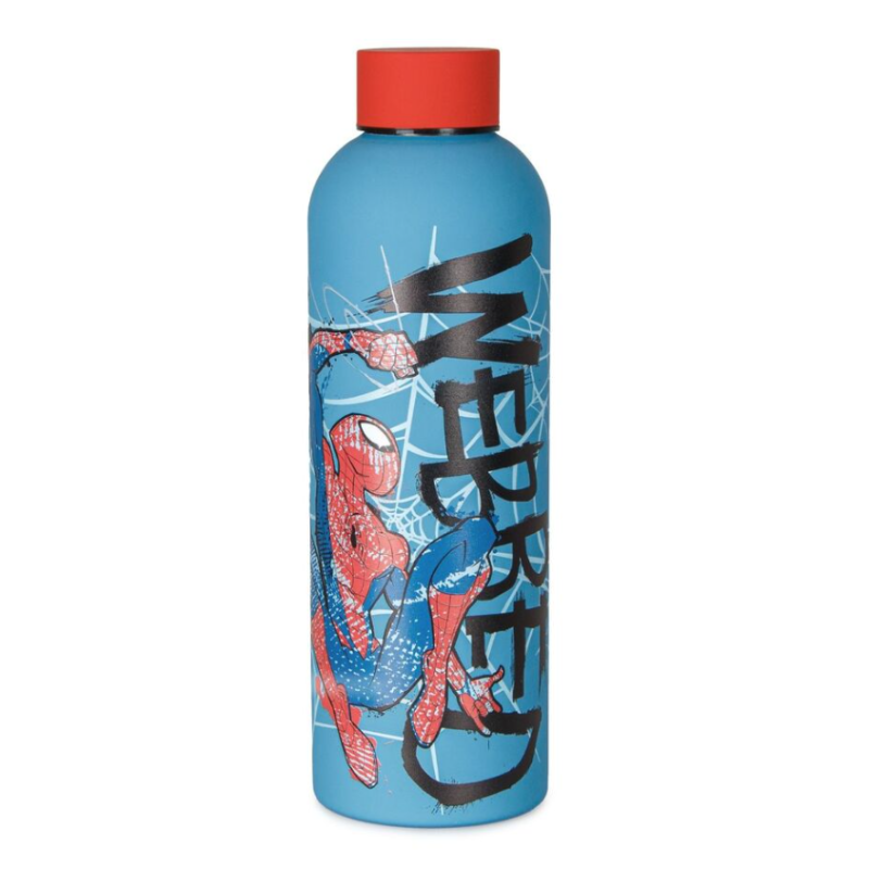 Botella Acero Inoxidable Spiderman 800 Ml De Kids Eroswan