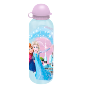 Botella De Aluminio Frozen Anna Y Elsa 500 Ml Surtida De Kids Eroswan 2