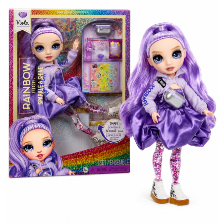 Rainbow High Sparkle & Shine Viola De MGA