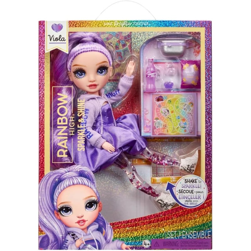 Rainbow High Sparkle & Shine Viola
