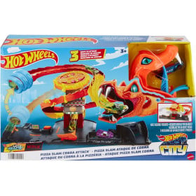 Hot Wheels City Ataque Pizza Slam Cobra