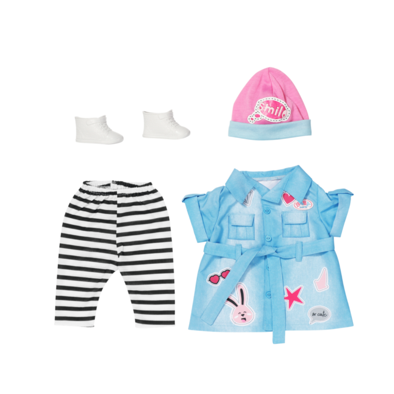 BABY Born Conjunto Deluxe Vestido Vaquero 43 Cm
