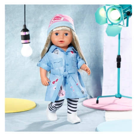 BABY Born Conjunto Deluxe Vestido Vaquero 43 Cm