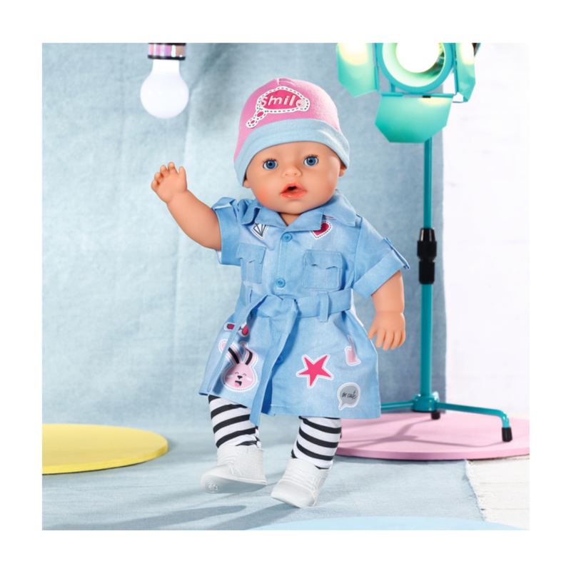 BABY Born Conjunto Deluxe Vestido Vaquero 43 Cm