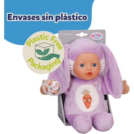 BABY Born Babies Conejita Lila 26 Cm