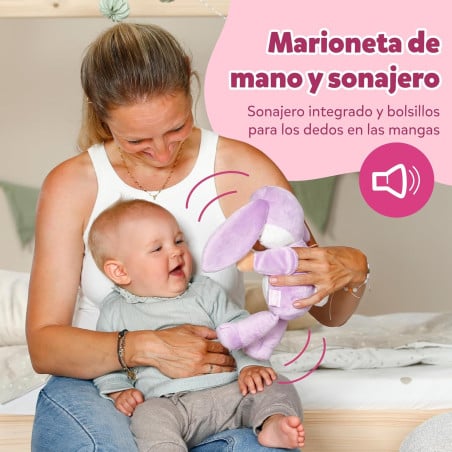 BABY Born Babies Conejita Lila 26 Cm