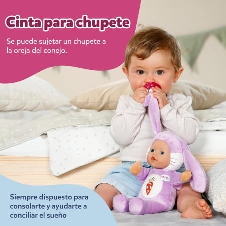 BABY Born Babies Conejita Lila 26 Cm