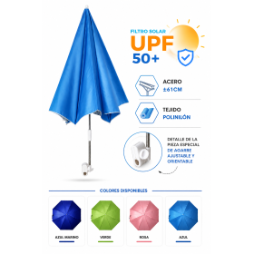 Sombrilla Acero 61 cm UPF 50+ Surtido 2