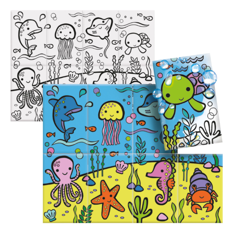 Cartas Mágicas De Colores Para El Baño
