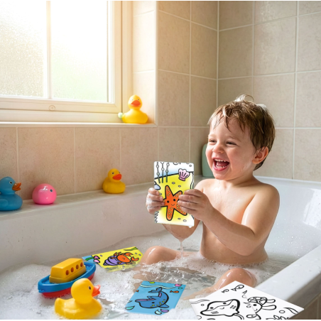 Cartas Mágicas De Colores Para El Baño