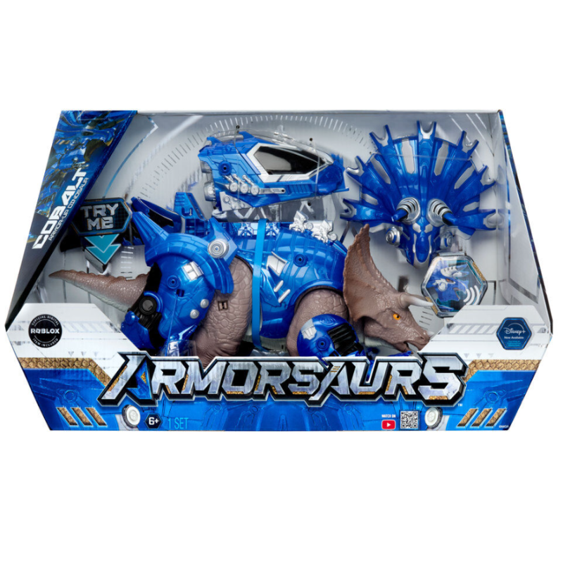 Cobalt Triceratops Dinosaur Armorsaurus