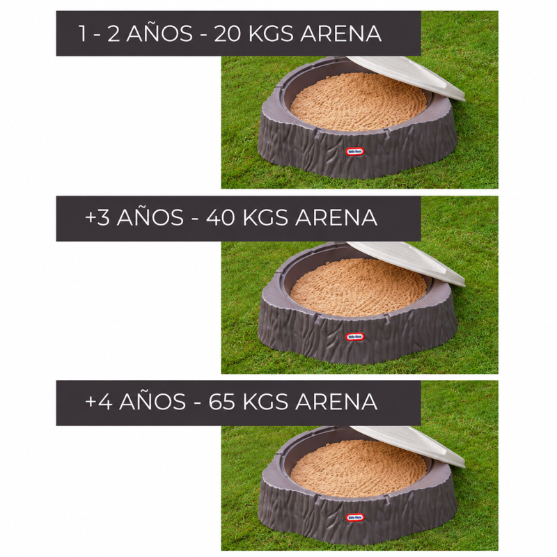 Arenero Tronco De Árbol Little Tikes