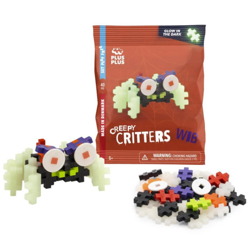 Plus Plus Creepy Critters 40 Piezas Surtido