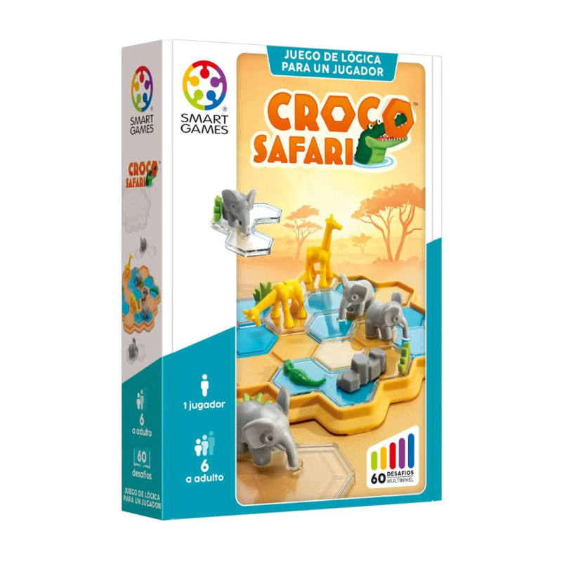 Croco Safari Juego de Lógica Smart Games