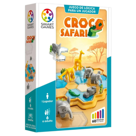 Croco Safari Juego de Lógica Smart Games