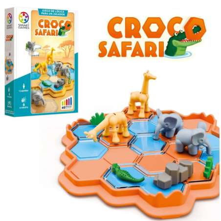 Croco Safari Juego de Lógica Smart Games