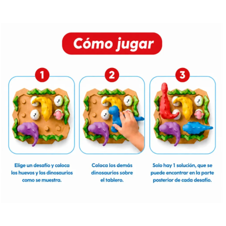 Dino Nido Juego de Lógica Smart Games