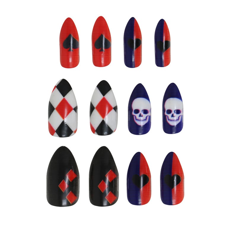 Uñas Postizas Dangerous Harley Quinn