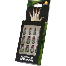 Uñas Postizas Zombie De Guirca 2