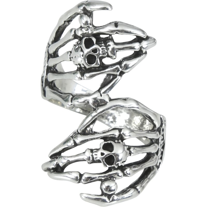 Anillo Metálico De Esqueleto