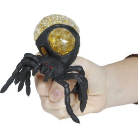 Araña Elástica Con Huevos 14 Cm De Guirca 2
