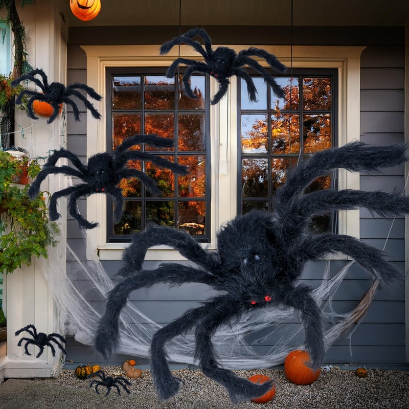 Araña Negra 50 Cm