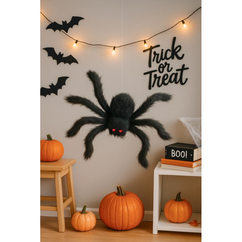 Araña Negra 50 Cm