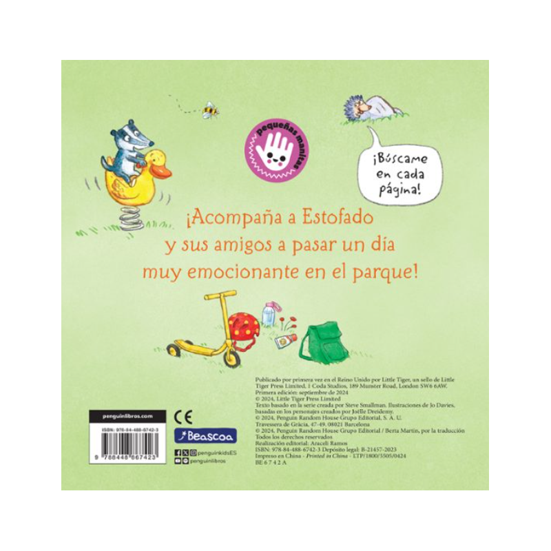 LA OVEJITA VA AL PARQUE LIBRO DE CARTON