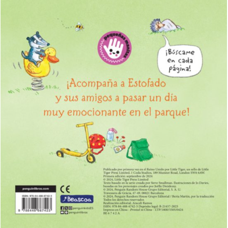 LA OVEJITA VA AL PARQUE LIBRO DE CARTON