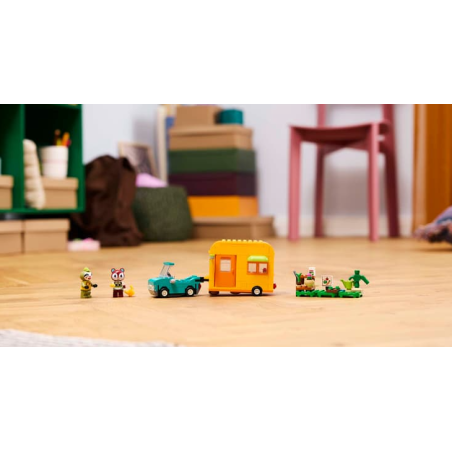 Caravana de Gandulio y Tienda de Jardinería LEGO Animal Crossing 77054