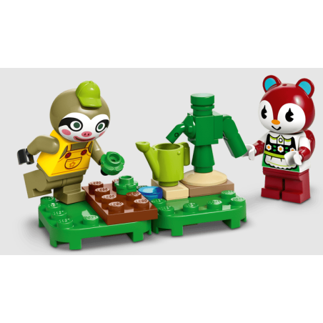 Caravana de Gandulio y Tienda de Jardinería LEGO Animal Crossing 77054