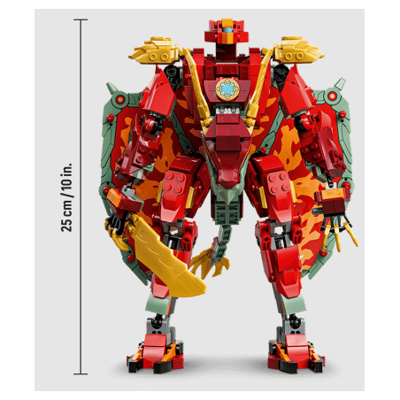 LEGO Meca Dragón Transformable de Wyldfyre 71868