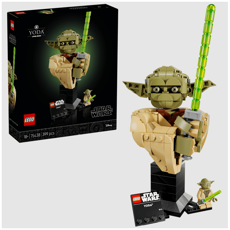Busto de Yoda LEGO Star Wars 75438
