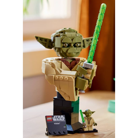 Busto de Yoda LEGO Star Wars 75438