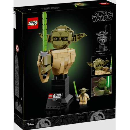 Busto de Yoda LEGO Star Wars 75438