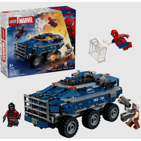 Persecución del Furgón de Spider-Man LEGO Marvel 76349