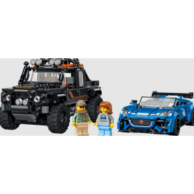 Jaguar Project 7 y Land Rover Defender LEGO Speed Champions 77264 2