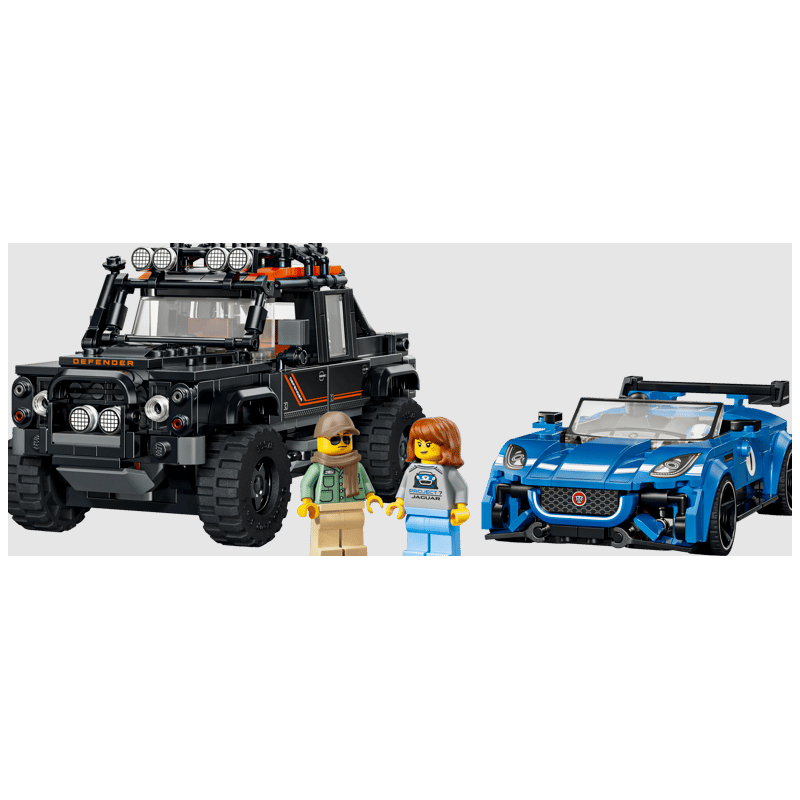 Jaguar Project 7 y Land Rover Defender LEGO...