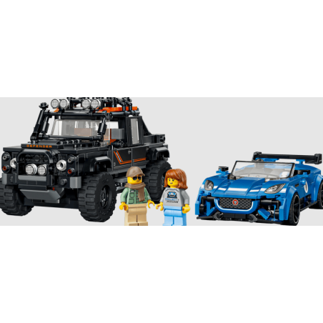 Jaguar Project 7 y Land Rover Defender LEGO Speed Champions 77264