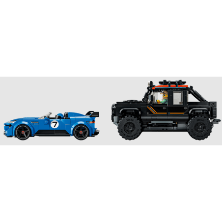 Jaguar Project 7 y Land Rover Defender LEGO Speed Champions 77264