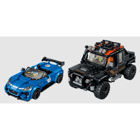 Jaguar Project 7 y Land Rover Defender LEGO Speed Champions 77264