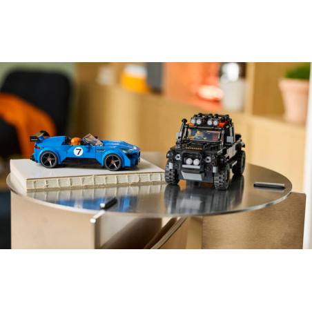 Jaguar Project 7 y Land Rover Defender LEGO Speed Champions 77264